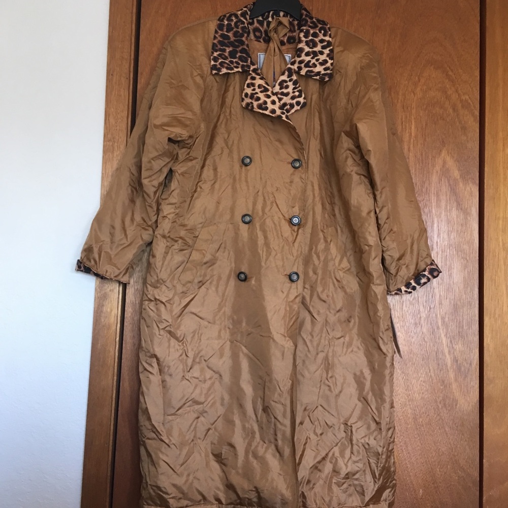 Silk Trench Coat